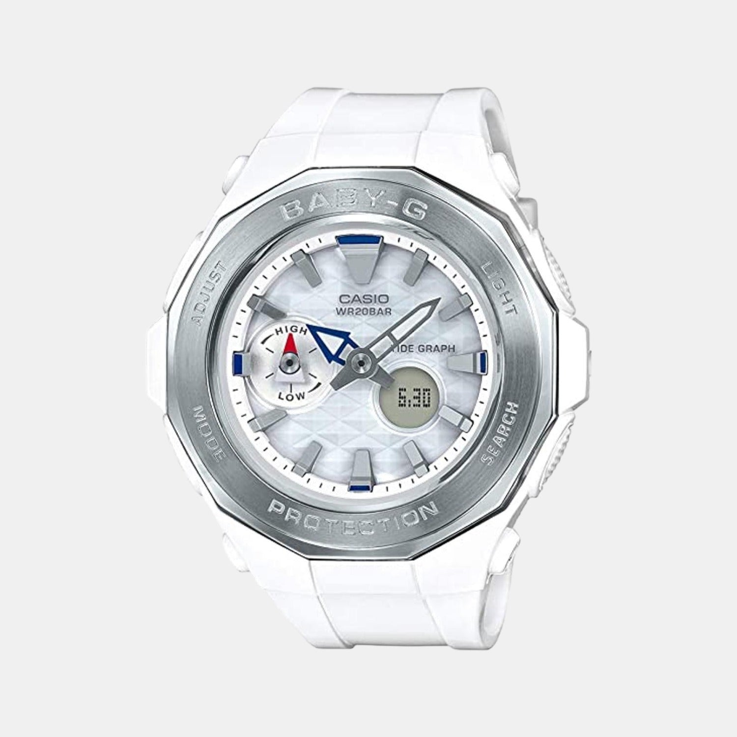 Baby-G Women's Analog-Digital Resin Watch B191 - BGA-225-7ADR