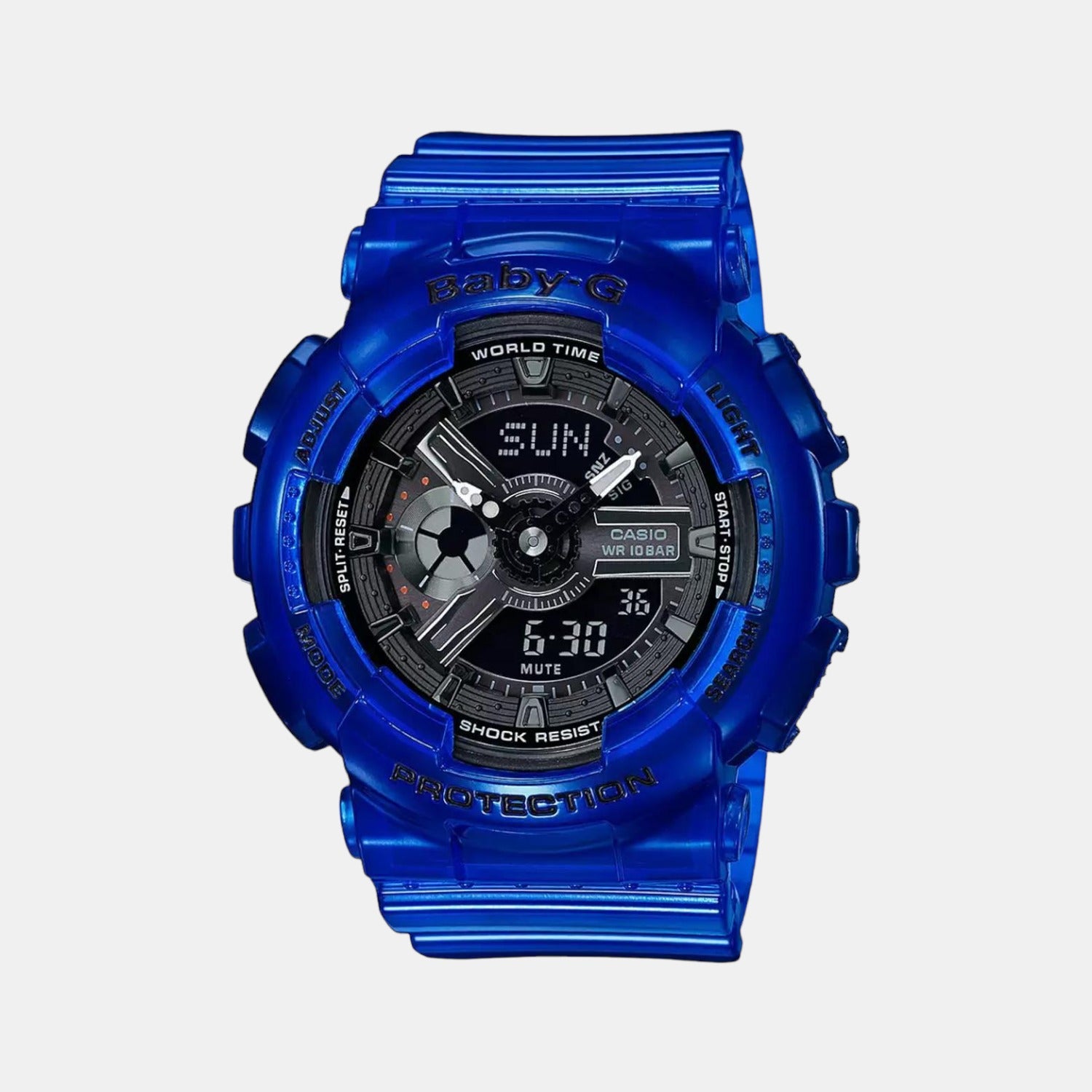 Baby-G Women's Analog-Digital Resin Watch BX103 - BA-110CR-2ADR