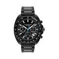 Charter Men Quartz Black Dial Chronograph Stainless Steel Watch 14602705