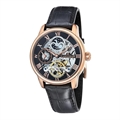 ES-8006-07 Longitude Automatic Skeleton Dual Time Multifunction Watch for Men