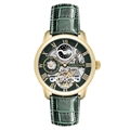 ES-8006-09 Longitude Automatic Skeleton Dual Time Multifunction Watch for Men