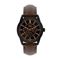 Men Dial & Leather Straps Analogue Watch FS6138