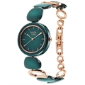 Raga Ceramics Quartz Analog with Green Dial Watch for Women - NS95146KD02