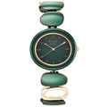 Raga Ceramics Quartz Analog with Green Dial Watch for Women - NS95146KD02