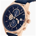 TOMMY HILFIGER Men Chronograph Watch with a Leather Strap - NETH1710503