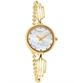 Titan Nebula 18k Gold Analog with Diamond Studded Indices Watch for Women