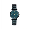 Women Teal Green Analogue Fossil ES4427