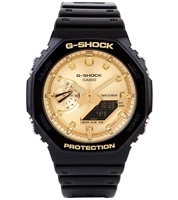 G-Shock Men Quartz Gold Dial Analog-Digital Resin Watch G1453