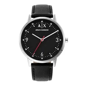 ARMANI EXCHANGE Men Solid Leather Strap Analog Watch - AX2739I