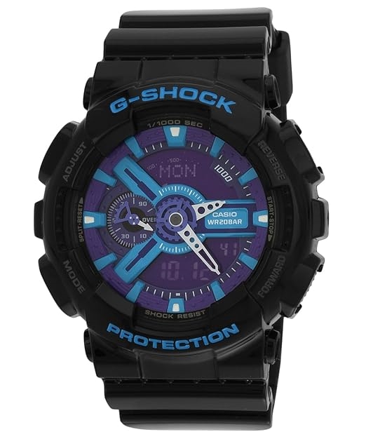 Casio G-Shock Men Black Analogue-Digital Watches (G332) GA-110HC-1ADR