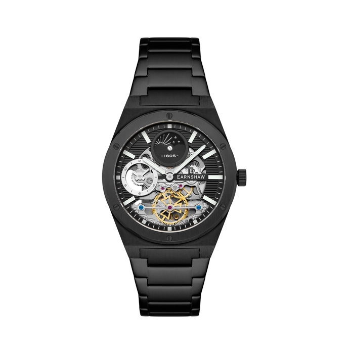 ES-8291-55 Drake Dual Time Automatic Watch for Men