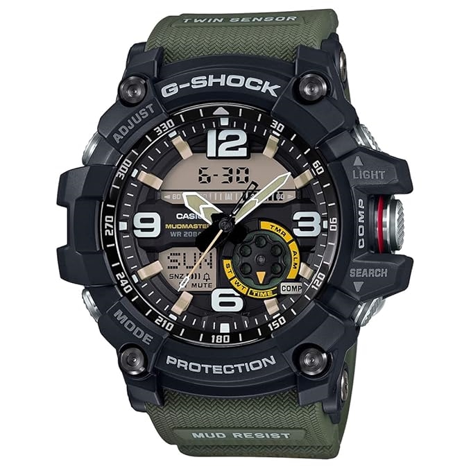 G-Shock Men Quartz Black Dial Analog-Digital Resin Watch G662