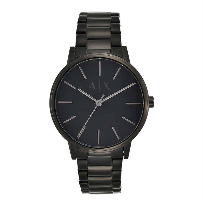 Men Black Analogue Watch AX2701