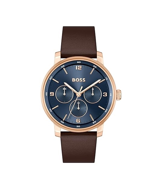 Men Dial & Leather Straps Analogue Watch 1514126