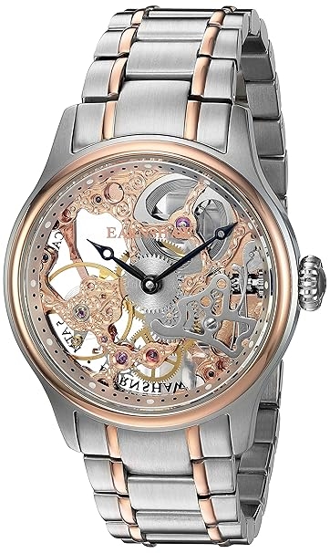 Men Stainless Steel Bracelet Style Analogue Motion Powered Watch ES-8049-33