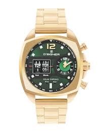 Men Stainless Steel Bracelet Style Straps Analogue Multi Function Watch 916GM.16G