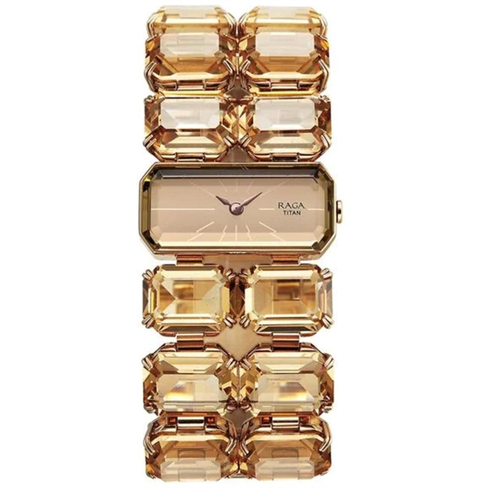 TITAN Raga Cocktails Bracelet Strap Analog Watch - 95320WM01